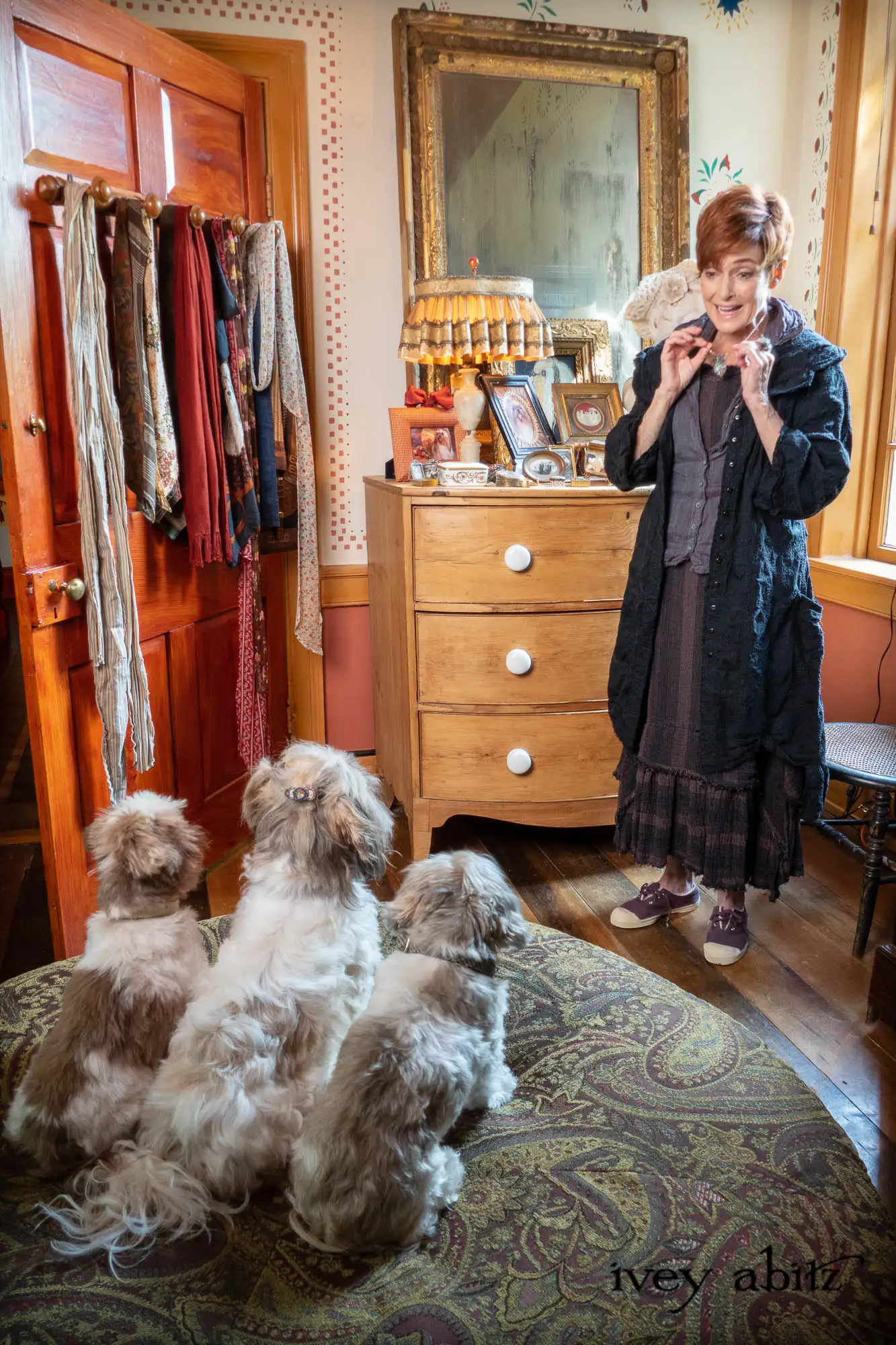 Ivey Abitz clothing worn by Emmy Award Winning Actress Carolyn Hennesy Look 37 2023 Spring