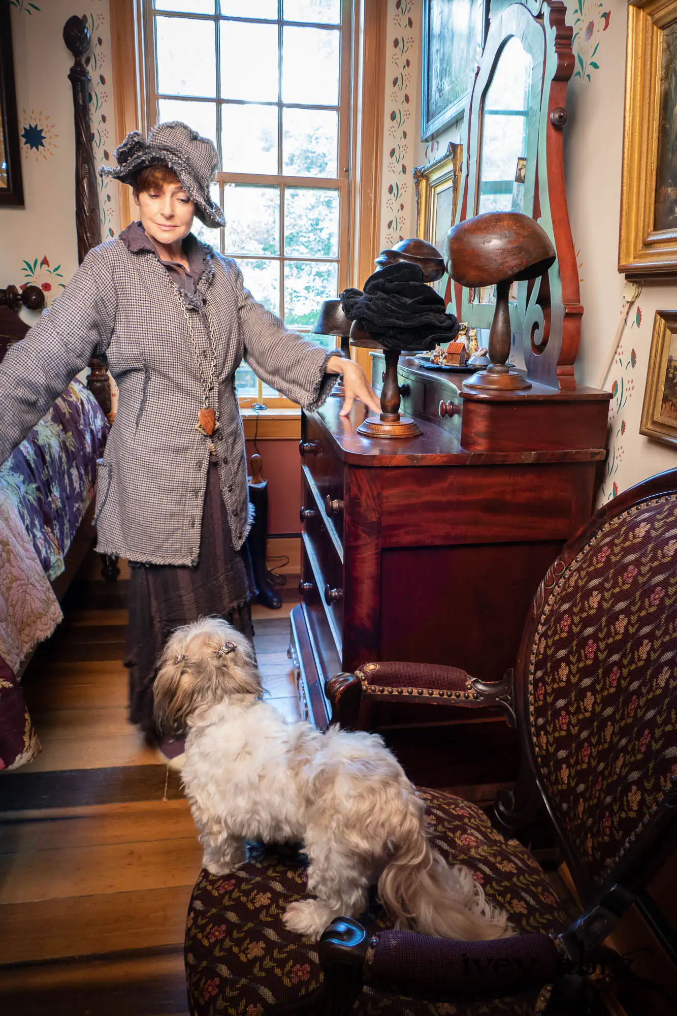 Ivey Abitz clothing worn by Emmy Award Winning Actress Carolyn Hennesy Look 69 2023 Spring