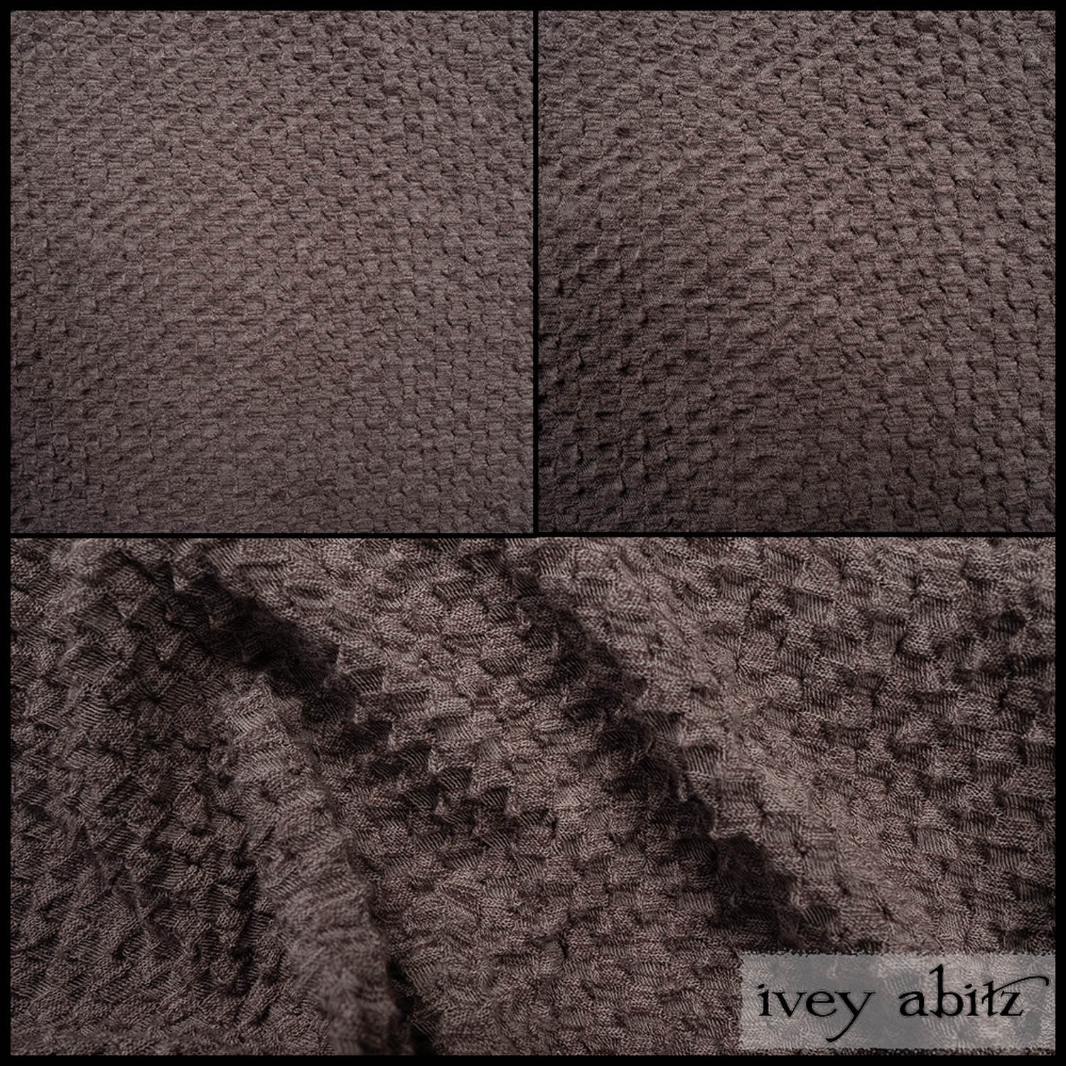 Lavender Puckered Knit