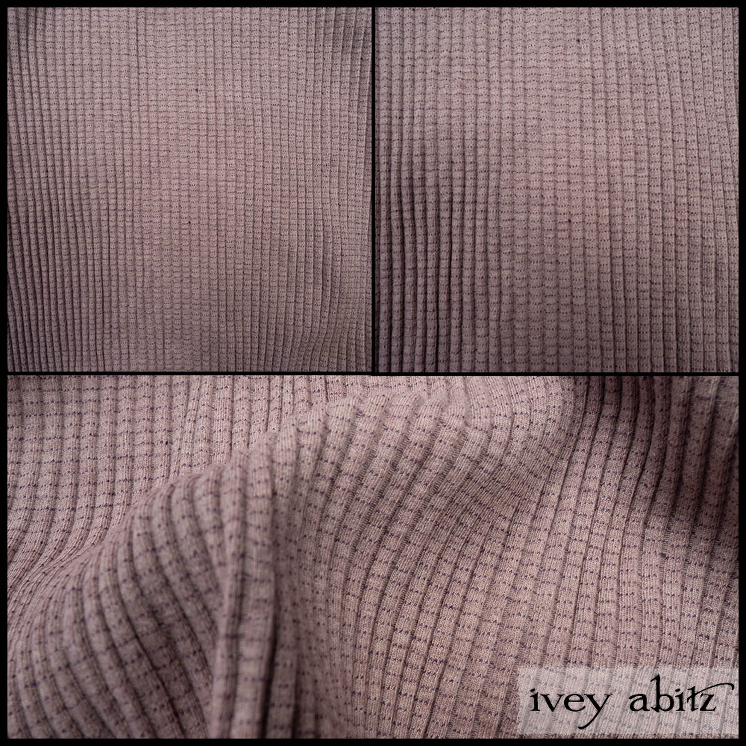 Lavender Ribbed Knit