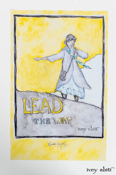 Lead the Way Poster Painting | Ivey Abitz