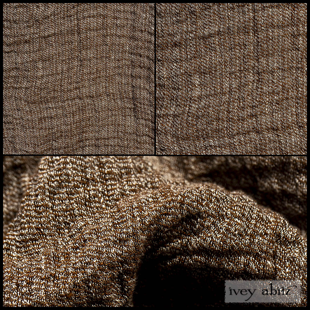 Limbert Brown Crinkled Washed Weave