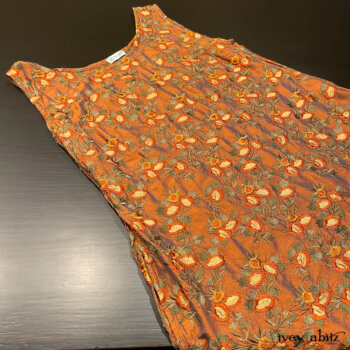 River Frock in an extraordinary washed and embroidered silk. Wow. Just wow.