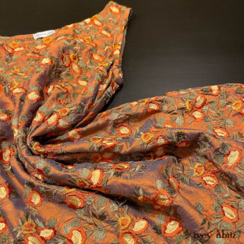 Layering frocks in our embroidered washed silks are extraordinary additions to your Ivey Abitz wardrobe.