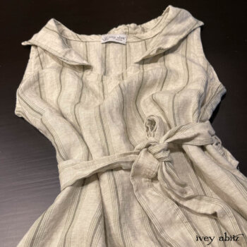 Detail view of the Vanetten Frock, a new client favourite.