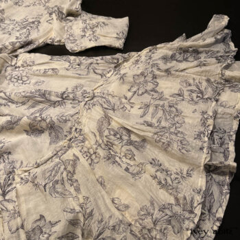 Fairholme Dress in a floral voile never disappoints.