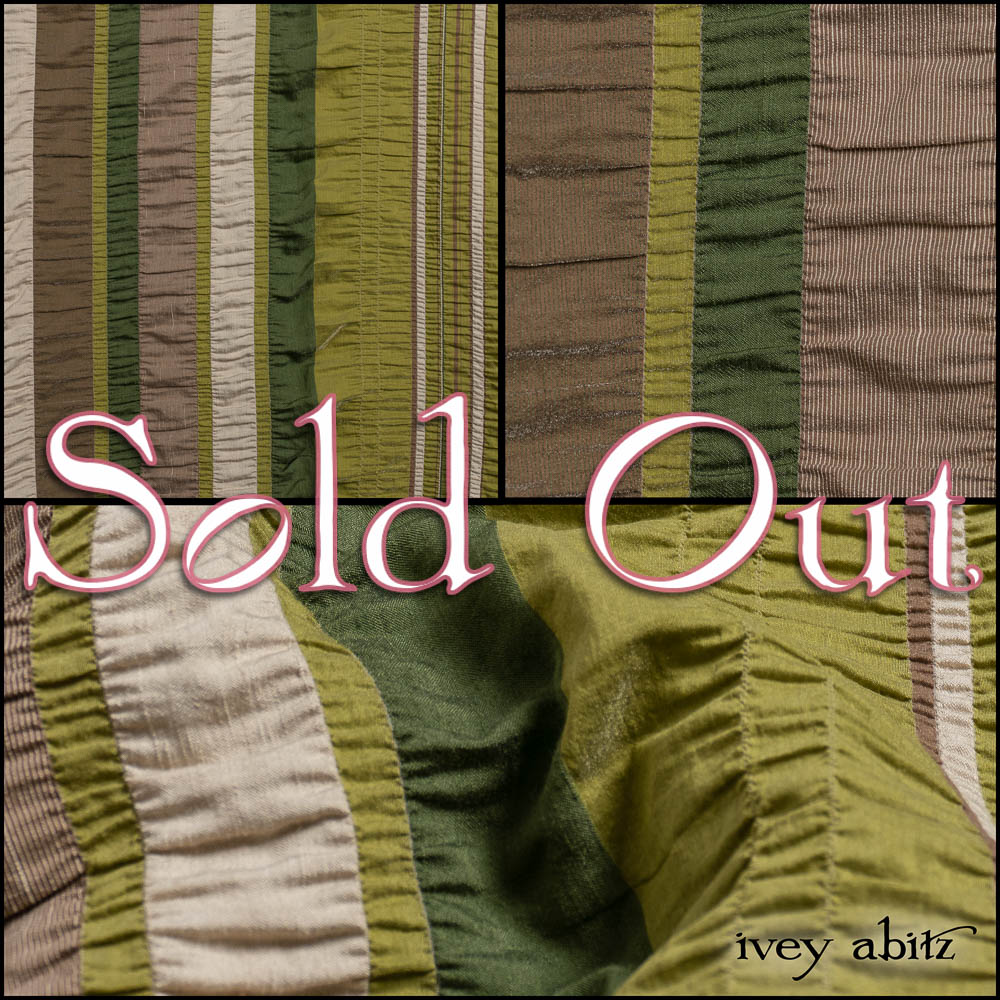 Lush Puckered Stripe