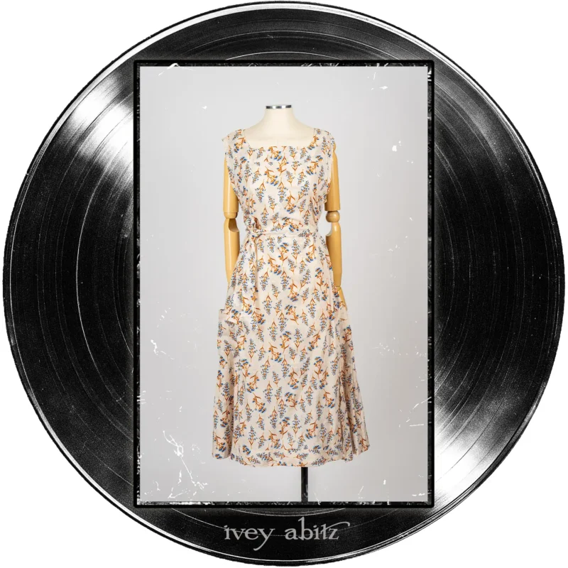 Roycroft Frock in Far Beyond Forever Floral Weave.