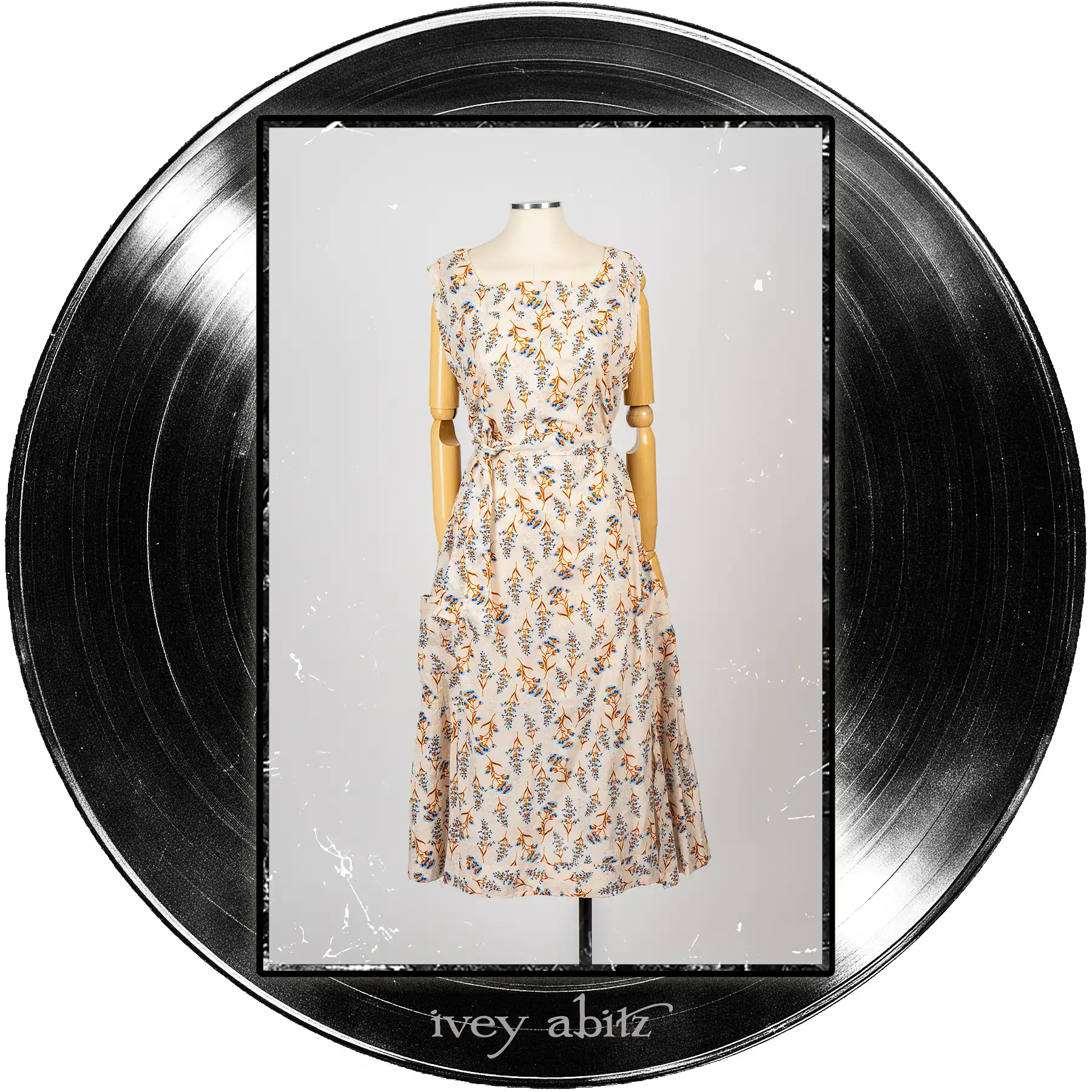 Roycroft Frock in Far Beyond Forever Floral Weave.