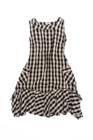 Morris Frock in Quarter Note and Half Note Plaid Weave