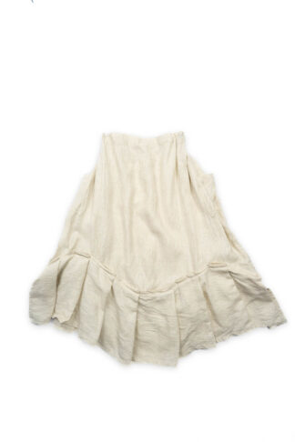 Morris Skirt in Cottage Cream Rustic Weave by Ivey Abitz