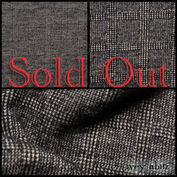 Description: This is pretty much the most exquisite plaid wool knit we have ever featured. There, we said it. We know we try not to have favourites, but every now and then, there is a standout that just has to be recognized. This is it. I have tested this weave before featuring it. Put it through our everyday test of hanging it by the door and having it be my go-to coat for when I go out and walk the dogs and run errands. I just love it. LOVE IT. I have been wearing it in a longer coat, but you can choose it for a shorter shirt jacket if you do not wish to have the length. This would be wonderful for a vest. A cardigan. A Camille Frock! It is really just divine. Content: Finely spun yarn dyed wool knit. Woven in Italy. Four season weave. Care: Simply hand wash or put through machine delicate cycle in cold water with a plant based detergent. We suggest using a natural fabric softener to maintain the softness we have washed into it. Tumble dry on extra-low heat for just a few minutes with our artisan wool dryer balls to keep the relaxed effect that is featured in the Look Book.