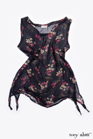 Featured Nook Frock in Riverside Floral Silk Chiffon