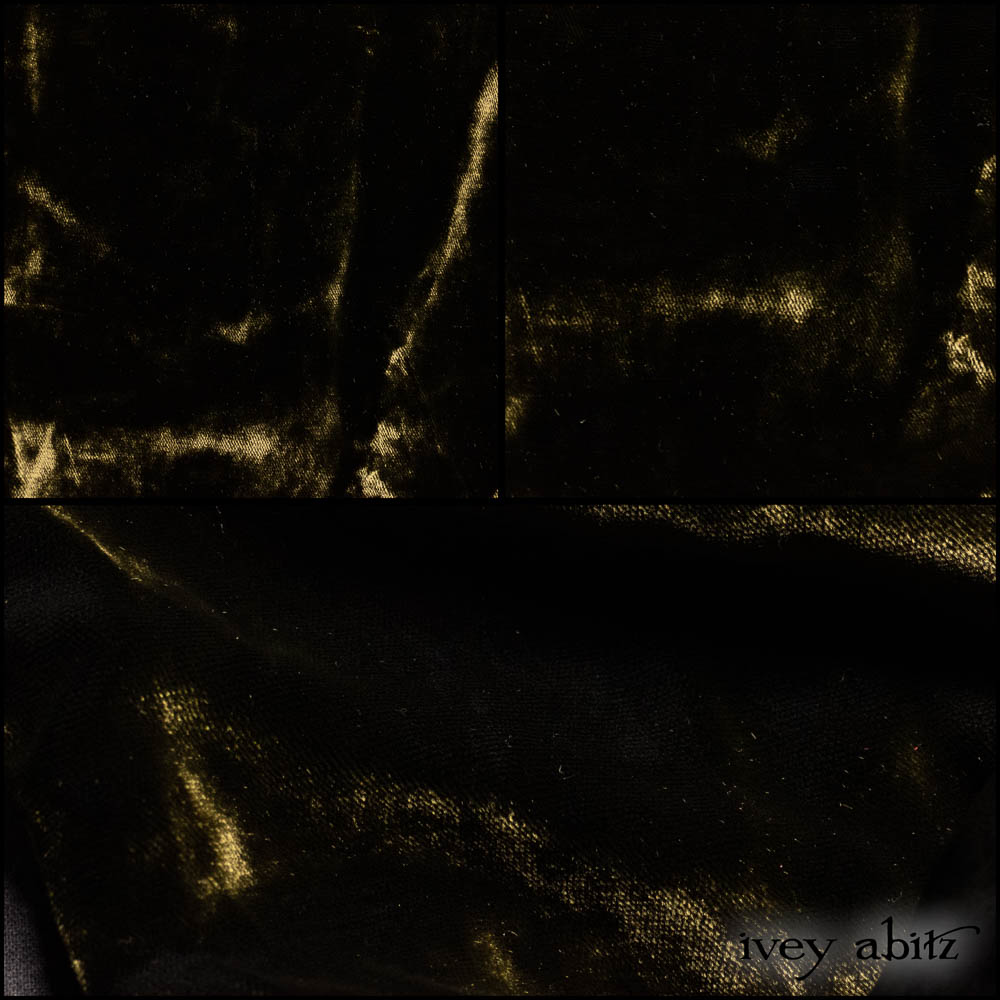 Olive Quartz Silk Velvet