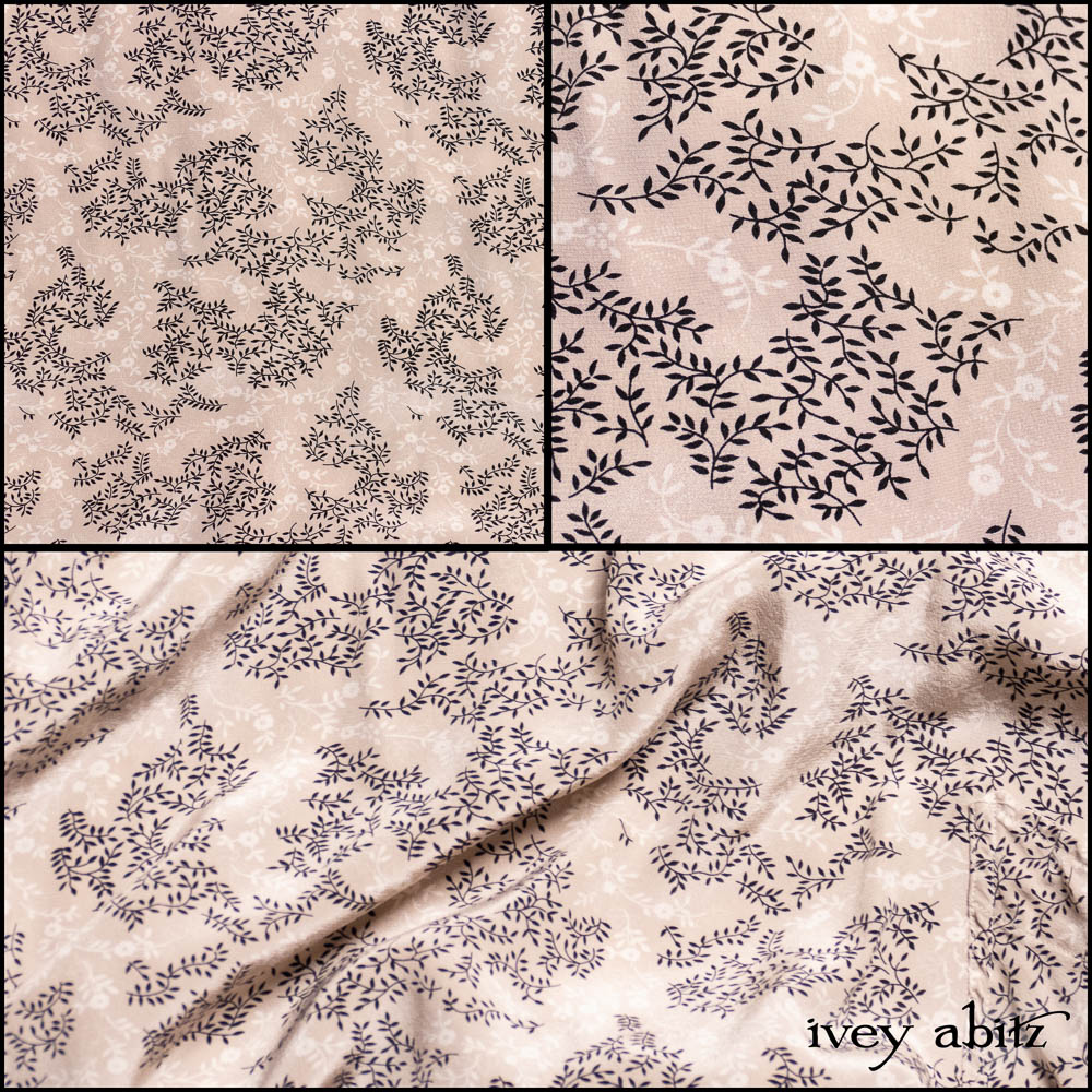 Pearl Floral Crepe de Chine