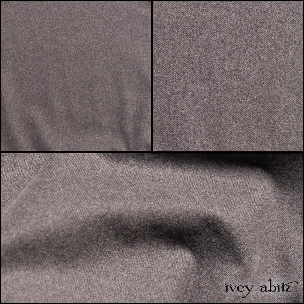 Pewter Cashmere Cotton Twill