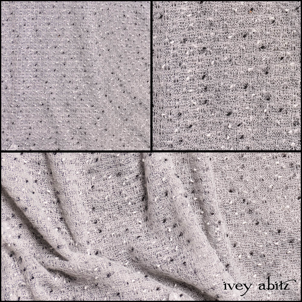 Pewter Wispy Nubby Weave