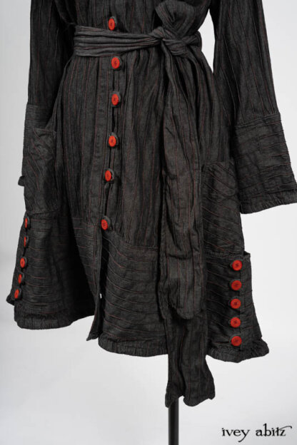 Pierrepont Duster Coat. Ivey Abitz bespoke clothing.