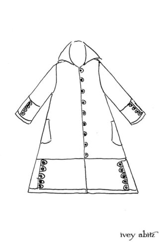 Pierrepont Duster Coat Drawing by Ivey Abitz