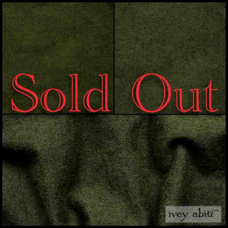 Pine Green Brushed Weave