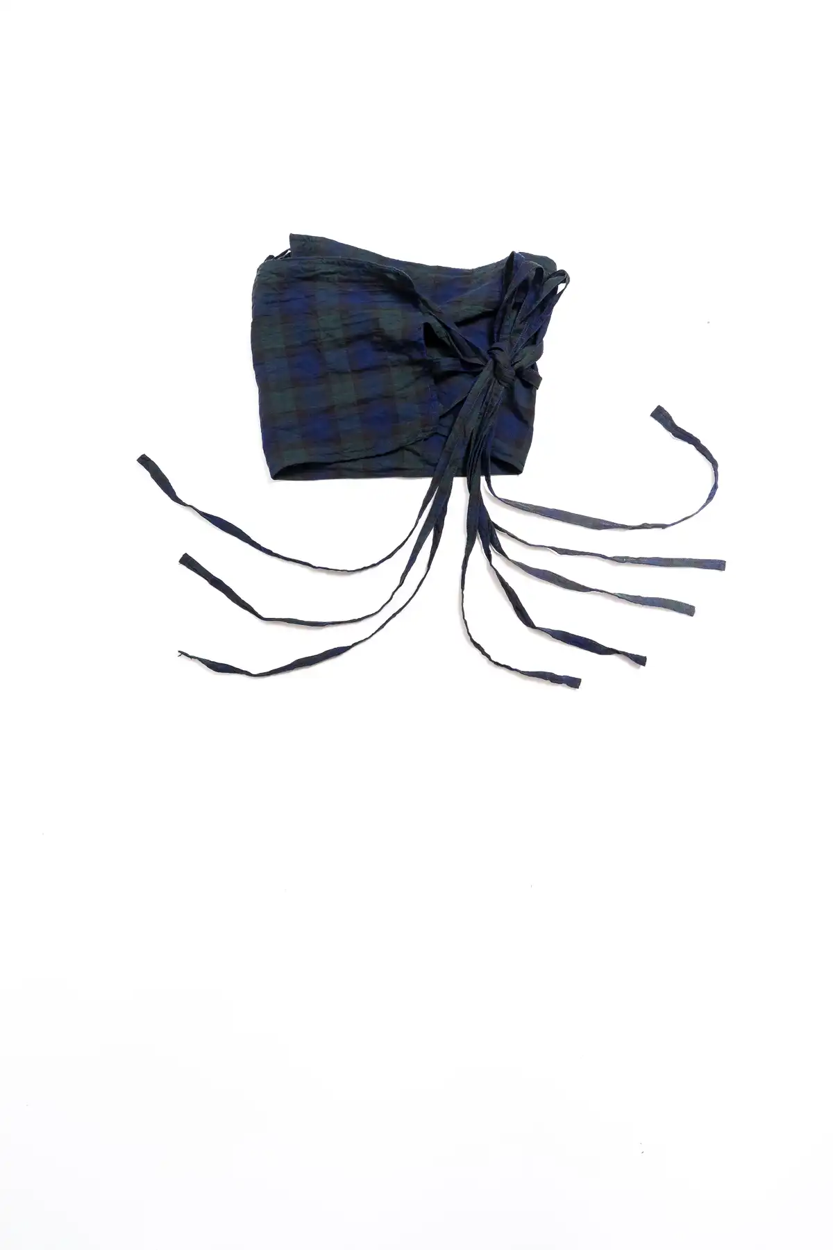 Pippi Sash in Blue Note Plaid Voile