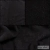 Description: A solid black weave that is subtly striking is a feat. But here it is. Here you go! We love, love, love this weave for everything. Dustersr? Yes! Jackets? Yes! Trousers? Yes! Skirts? Yes! Shirts? Frocks? Yes, yes, yes! If black is your base hue in your wardrobe, consider this your mixing and matching guru. It will serve you well for years to come. All season weight for any occasion, any time of day.Content: Finely spun linen with a hint of cotton. Woven in Europe.Care: Simply hand wash or put through machine delicate cycle in cold water with a plant based detergent. We suggest using a natural fabric softener to maintain the softness we have washed into it. Tumble dry on extra-low heat with our artisan wool dryer balls to keep the relaxed effect that is featured in the Look Book.