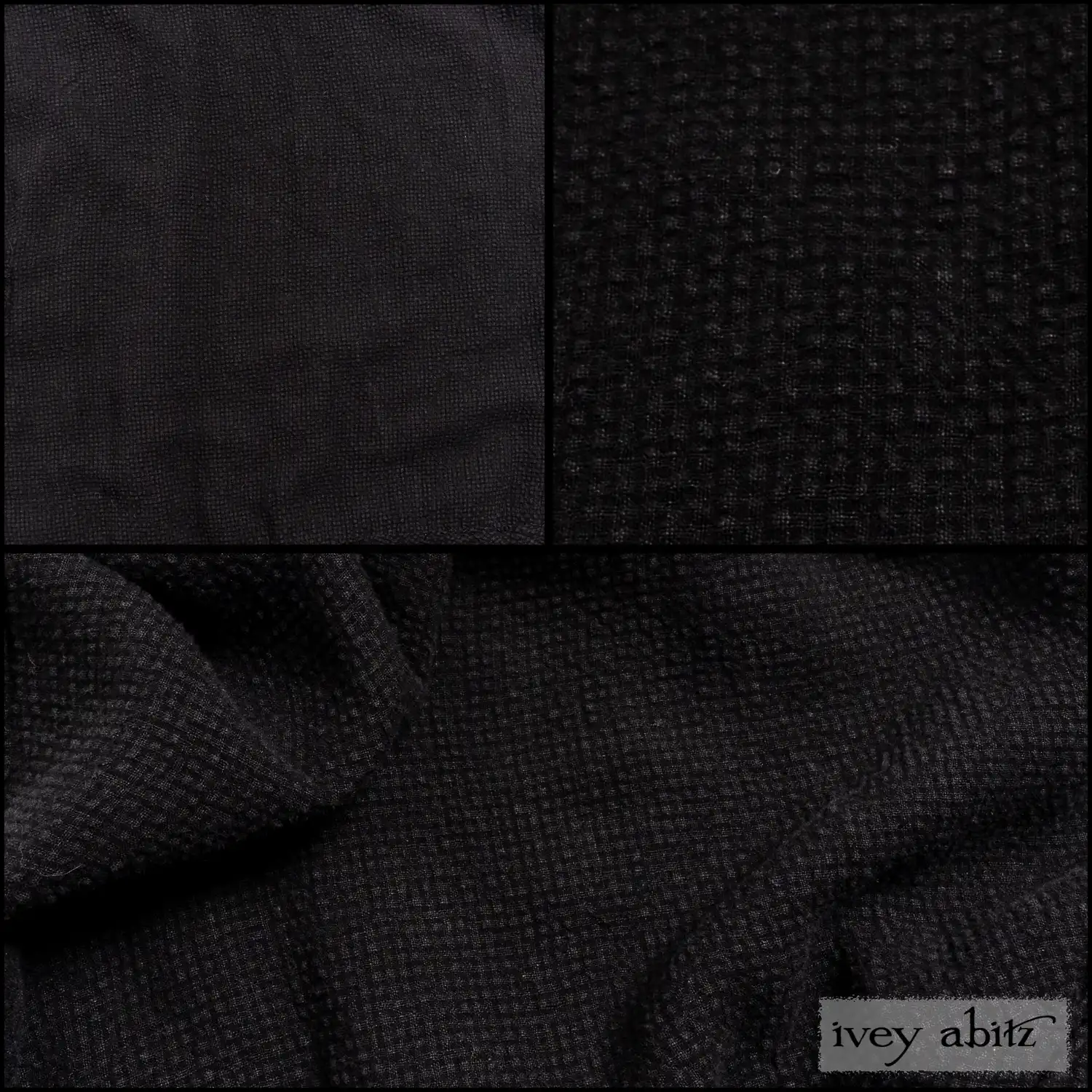 Quarter Note Washed Check Weave