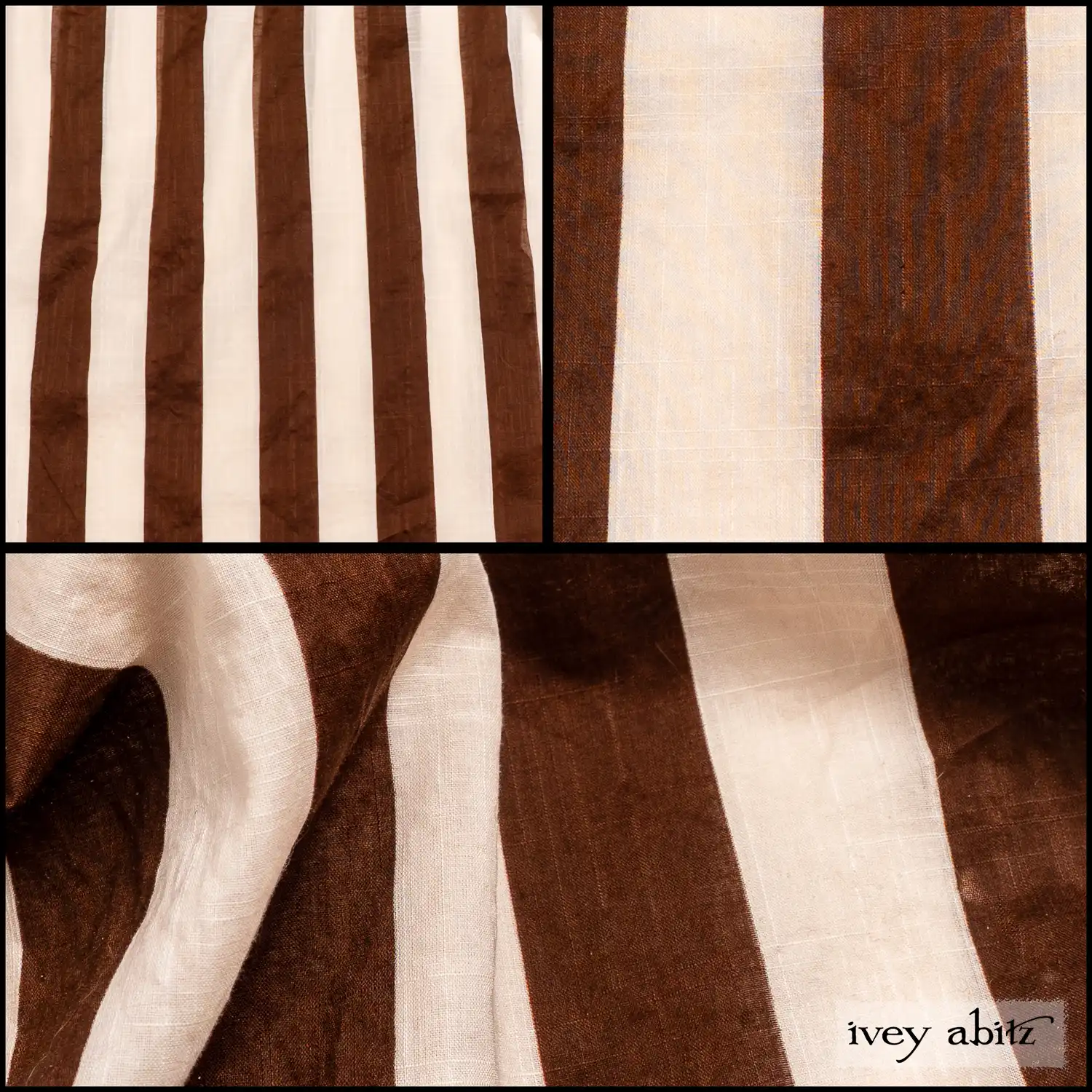 Record Case Stripe Voile