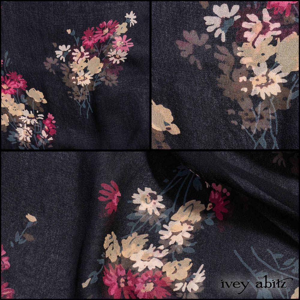 Riverside Floral Silk Chiffon