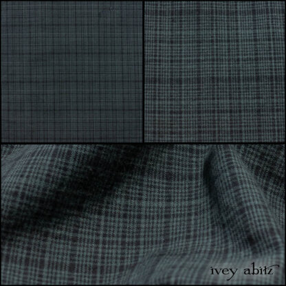Description: Smart plaids transcend time. This one gives us so much for everyday life. It is an homage to the deep greens of Riverside Park where we have walked our dogs hundreds of times. It is a nod to the mansard roofs that don our favourite historic buildings of NYC. It is lightweight yet opaque. It is thicker than a handkerchief but lighter weight than our recent Wondrous Linens. It will give you years of wear and enjoyment.Best suited for layering frocks, bolder duster coats, and snappy-in-a-clever-way trousers.Content: 100 percent cotton. All season weave. Care: Simply hand wash or put through machine delicate cycle in cold water with a plant based detergent. We suggest using a natural fabric softener to maintain the softness we have washed into it. Tumble dry on extra-low heat with our artisan wool dryer balls (just a few minutes is needed) to keep the relaxed effect that is featured in the Look Book. You can easily change the drape and fit by spritzing the weave with water and reshaping the silk chiffon. It is very forgiving and wonderful.