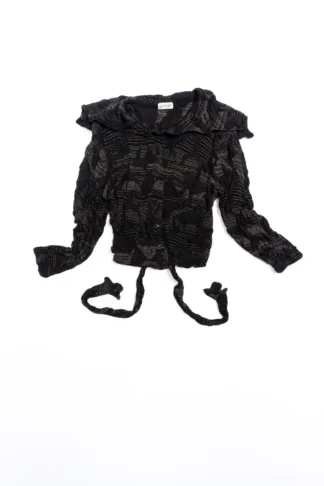 Roycroft Cardigan iQuarter Note and Half Note Puckered Knit