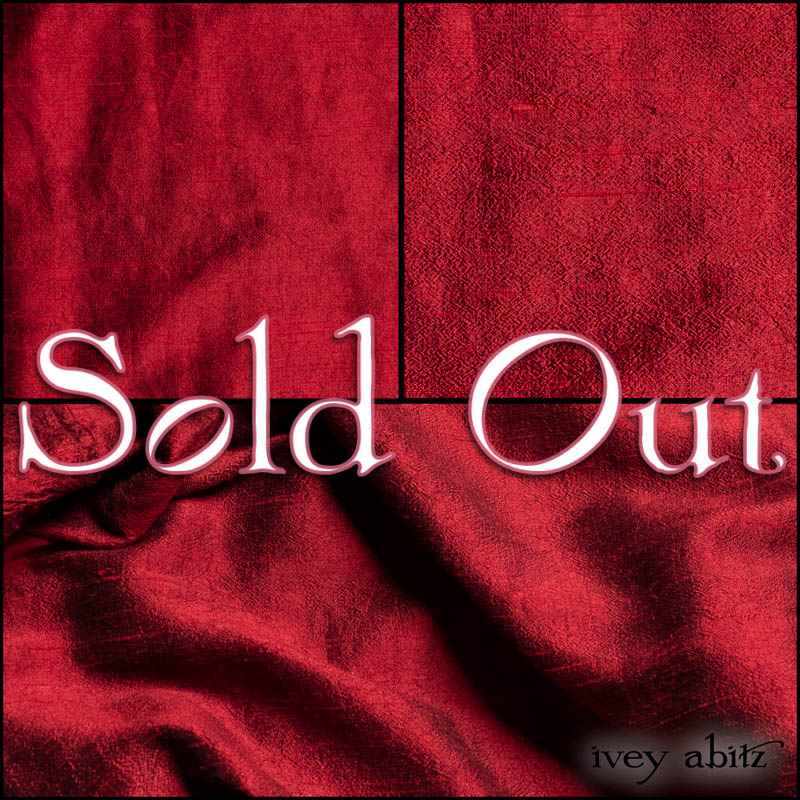 Ruby Washed Textured Silk