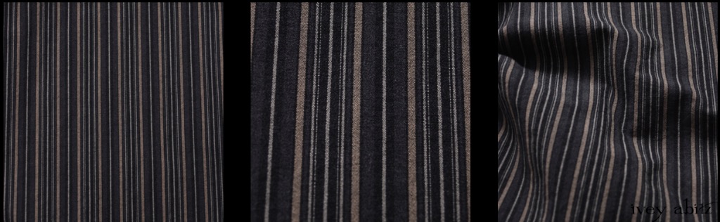 Rustic Stretchy Striped Cotton