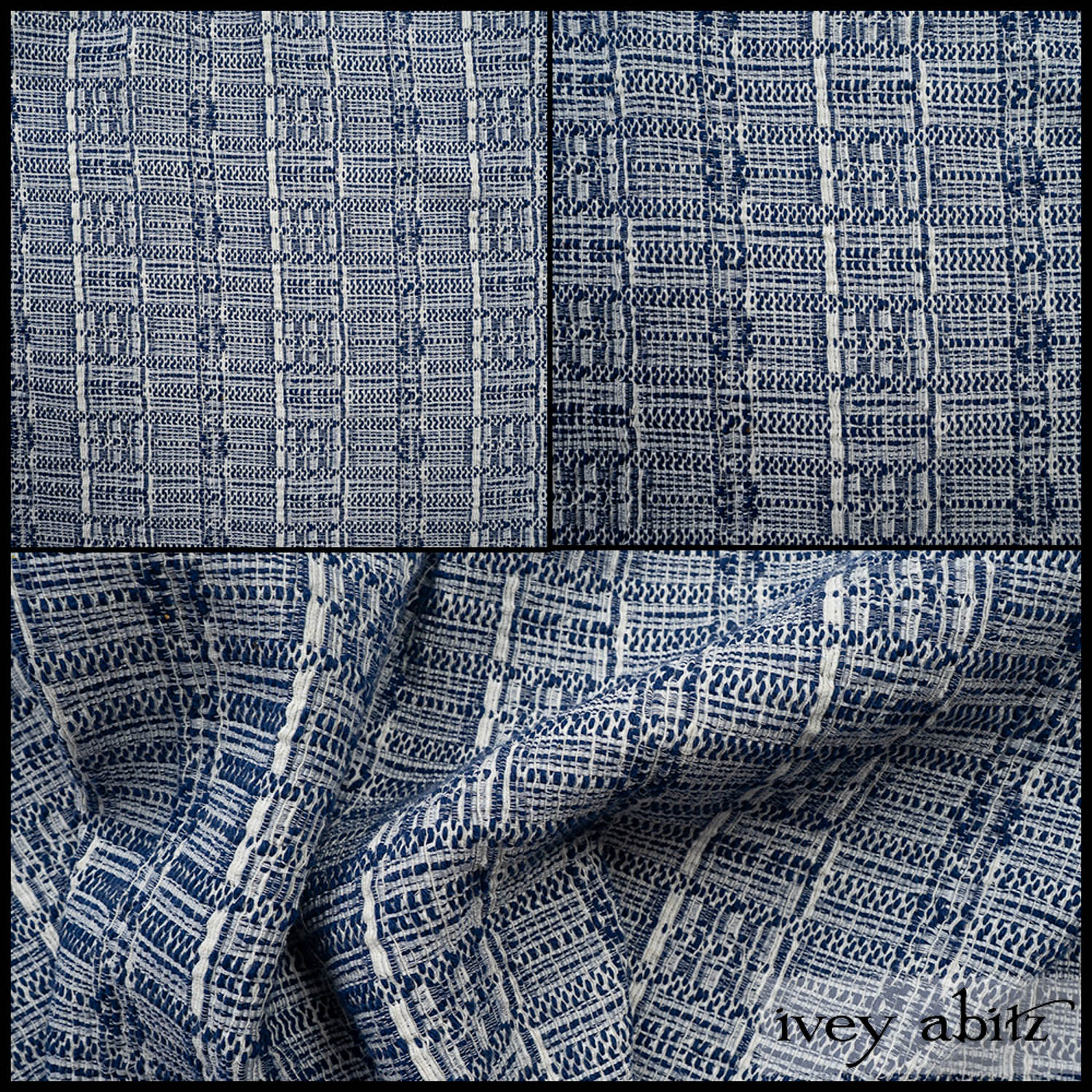 Seaside Embroidered Plaid - Reversible to Cottage Cream Plaid