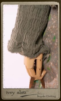 Au Sable Shirt in New Day Floral Cotton Voile; Au Sable Jacket in New Day Washed Crinkled Linen; Au Sable Frock in New Day Washed Linen in High Water Length. By Ivey Abitz.