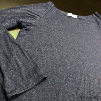 Elliot Shirt in Fresh Water Melange Knit