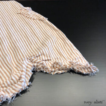Au Sable Frock in Camera Case Washed Stripe Linen