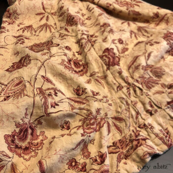 Scattergood Frock in Rosy Washed Floral Linen