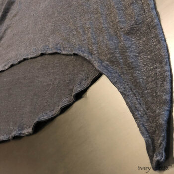 Wildefield Frock in Signature Black Lightweight Linen Knit