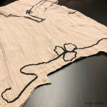 Monceau Frock Picture Book Washed Crinkled Linen.