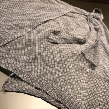 Highlands Skirt in Fresh Water Argyle Netting.