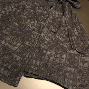 Chomley Frock in Black Embroidered Voile