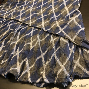 Blanchefleur Frock in Fresh Water Rustic Argyle Knit