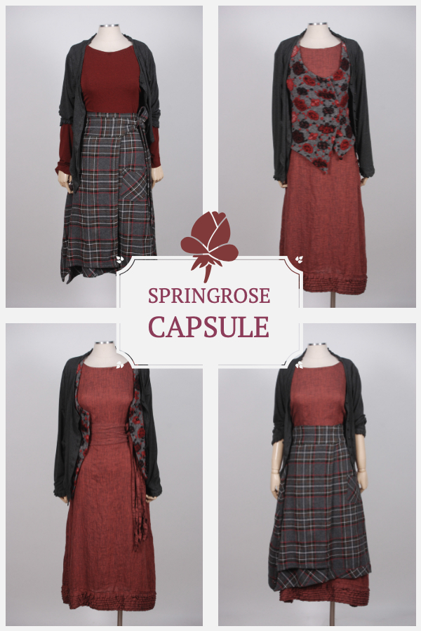 Springrose Capsule gives you multiple looks with mix and match designs from the Capsule Collection by Ivey Abitz.