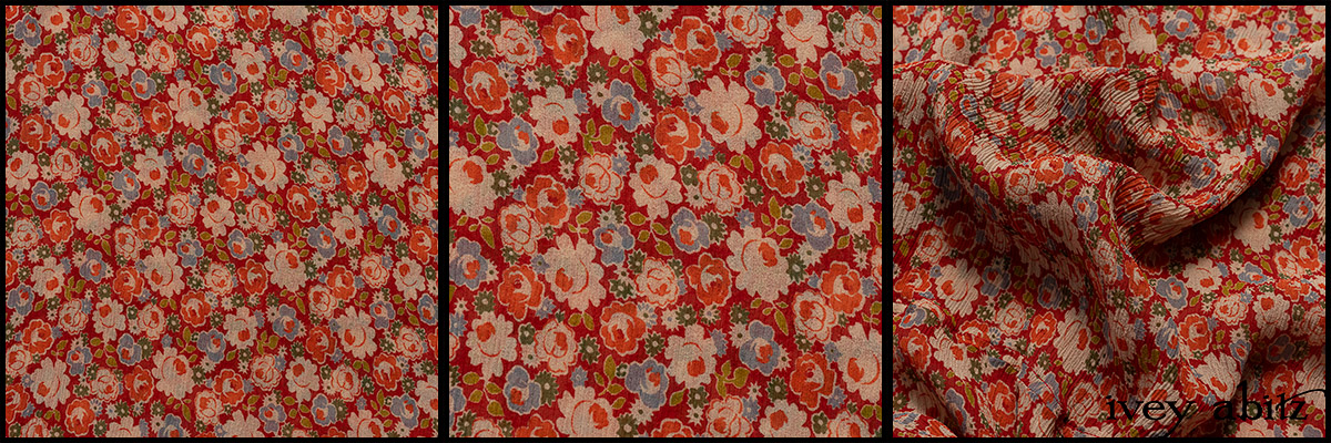 Sunnyside Floral Silk Chiffon - Collection 63 - 2020