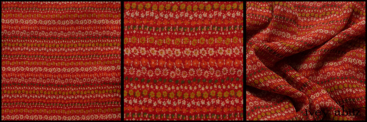 Sunnyside Garden Row Silk Chiffon - Collection 63 - 2020