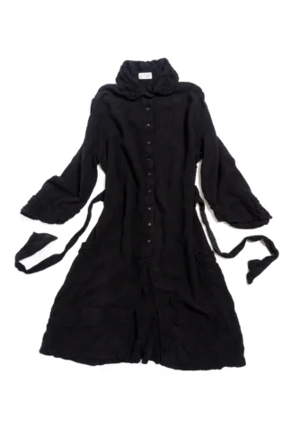 Nan Duster Coat in Quarter Note Washed Check Weave