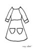 Tennising Dress drawing by Ivey Abitz
