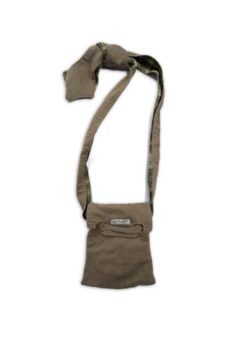 Voyage Satchel in Garden Washed Ribbed Twill by Ivey Abitz