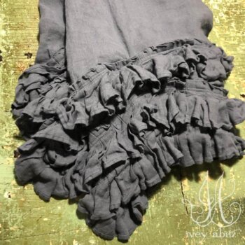 Fennefleur Frock in Blue Skies Handkerchief Linen